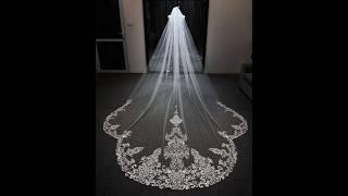 Beautiful Brides wedding veil fashion ideas #fashion #weddingdress #weddinginspiration