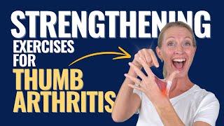 3 Strengthening Exercises for Thumb Arthritis. Work This ONE Muscle for Arthritis Pain Relief!