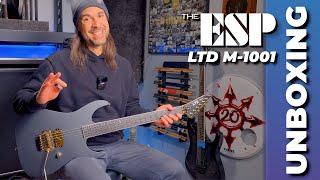 UNBOXING The ESP LTD M-1001! This thing is SLICK!