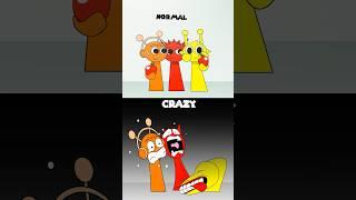 #sprunki #funny Crazy or Normal #animation