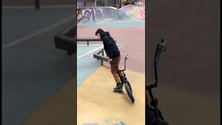 Когда выехал прокатиться в +35  #bmx #tricks #ai #bikes