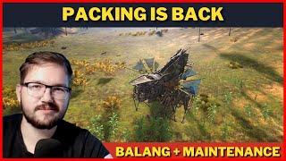 Last Oasis | The Balang brings back Packing for walkers and bases (+maintenance packing) | S5 News