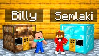 Billy Arm vs Semlaki Reich KISTE Bau Challenge in Minecraft