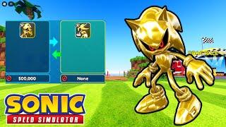 What Offers can I Get for my 6 Star Fake Gold Sonic *LIMITED* - Sonic Speed Simulator