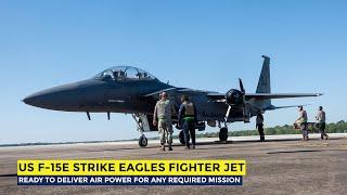The Dangerous Process of Launching Advanced US Strike Fighter Jet For Any Required Mission