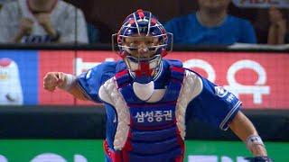 [삼성 vs NC] 잘 던진 투수에게 화를 내는 삼성 강민호? | 8.16 | KBO 모먼트 | 야구 하이라이트