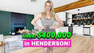 REMODELED Henderson NV House for Sale UNDER $400,000!