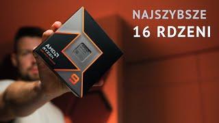 NAJLEPSZE 16 RDZENI W 2024? PREMIERA AMD RYZEN 9 9950X