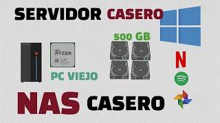 Como Montar un SERVIDOR CASERO en Windows 10 - LIVE 71