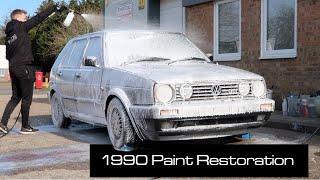 31 Year Old VW Golf GTI Mk2 Paint Restoration Detail