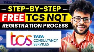 TCS NQT 2025 Registration Process Step by Step Explained |  Complete TCS Next Step Registration 