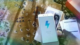 Unboxing Redmi 5A better than 10 or. D(Tenor D) & first switch on & installation of MIUI9