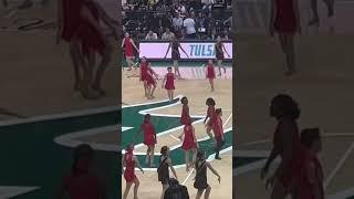 #TGD #Showstars perform @ the #USF vs #Tulsa #basketballgame