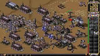 How To Get Unlimited Money  In Red Alert2 Using Chrono Legionnaire And Cloning Vats