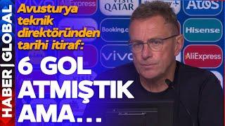 Avusturya Teknik Direktöründen Maç Sonundan İtiraf: Hazırlık Maçında 6 Gol Atmıştık Ama...