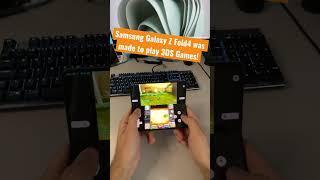 Samsung Galaxy Z Fold4 was made to play 3DS Games!