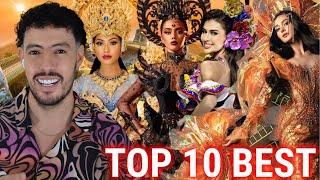 Miss cosmo 2024 TOP 10 BEST NATIONAL COSTUME