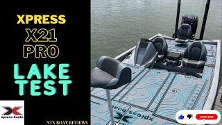 2023 Xpress X21 Pro Lake Test! I see why all the Pros are switching to Xpress