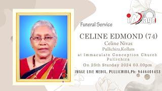 Funeral service  II  CELINE EDMOND (74)