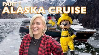 ALASKAN CRUISE: The Best First Days On The Disney Wonder | Sail-Away, Animator's Palate, Room Tour