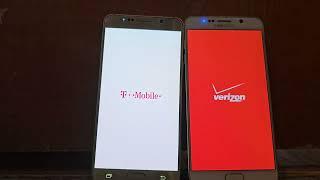 Samsung Galaxy Note 5 (N920T vs N920V) Boot Race