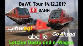 BaWü Tour 14 12 2019 [ Abschiedsvideo Dosto / n-Wagen ]