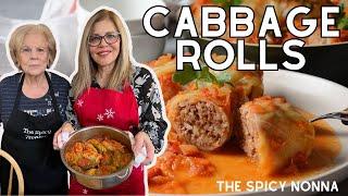 Italian Grandma Makes Delicious Cabbage Rolls