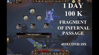 1DAY 100K FRAGMENT OF INFERNAL PASSAGE !!! @DRAKENSANG ONLİNE