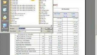 Export a Buildsoft Estimating Job to Excel