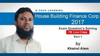 BHBFC Question solving Live by Khairul Alam