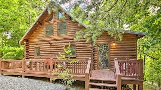 Blue Ridge Log Cabin w/ Hot Tub & Game Room | Exploring Tiny House