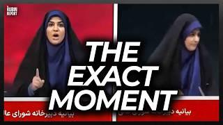 Watch the Exact Moment Iranian TV Studio Hit by Israel Attack