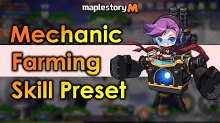 Maplestory M - Mechanic Farming Skill Preset