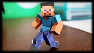 How to make the Ultimate Bendable Steve (Minecraft Papercraft)