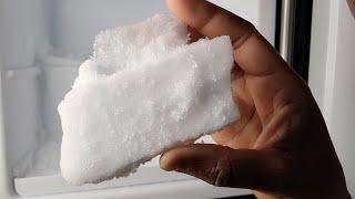 CRUNCHY OGFF ROOF SIDES AND EDGES | SET REFREEZE FOR 2-3 DAYS | #iceeating #asmr #asmrice