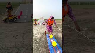 what a start with heavy ball crashes to balloons ! they climbed & compete through every stage ?