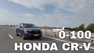 Honda CRV 2024 hybrid 0-100. Cum e fata de Toyota?