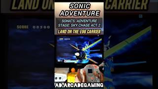 Sonic Adventure: Action Stage Sonic & Tails Chase Dr.Eggman Egg Carrier - Sky Chase Act 2