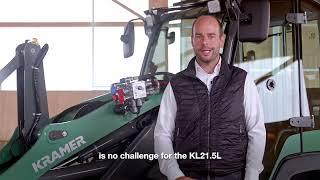 Kramer wheel loader KL21.5L - Power in a compact format