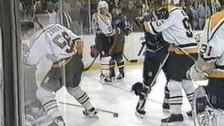 Craig Berube vs Sergei Zubov Apr 26, 1996