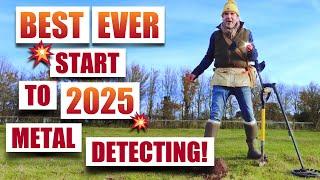 2025 starts with a Metal Detecting BANG!!!! XP Deus 2 on FIRE!!!