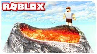 ПОБЕГ ИЗ ВУЛКАНА В РОБЛОКС !!! | ROBLOX ПО РУССКИ | | Роблоксер Альберт