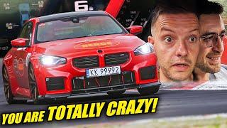 I SCARE Passenger Tyres Scare Me BMW G87 M2 // Nürburgring