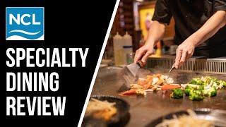 NCL Dining Package Review | Norwegian Cruise Line Specialty Restaurants