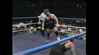 Steiner Brothers vs Jobber Mike Awesome & Al Green NWA Worldwide 1989