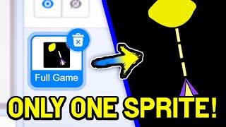 How to Make Any Game in JUST 1 SPRITE! (Scratch)