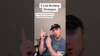 5 Link Building Strategies | Millennial Moderator | TikTok | Backlinking for SEO