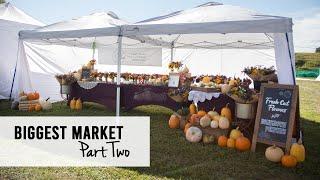 Biggest Market Part Two : Bouquet Making and Market Setup, Sunshine and Flora Flower Farm