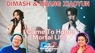 Dimash & Huang Xiaoyun "I Came To Honor Mortal Life" (CCTV Mid-Autumn Festival Party 2024| Reaction!