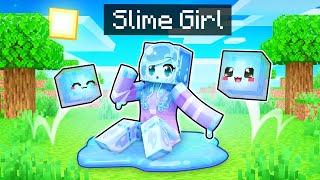 Playing as a SLIME GIRL In Minecraft!